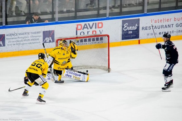 Photo hockey match Angers  - Rouen le 12/09/2023