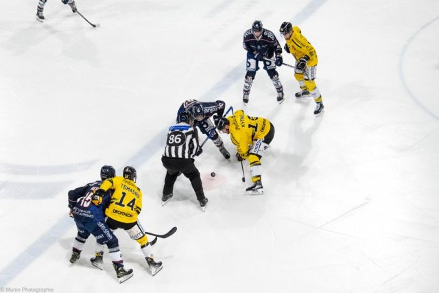 Photo hockey match Angers  - Rouen le 12/09/2023