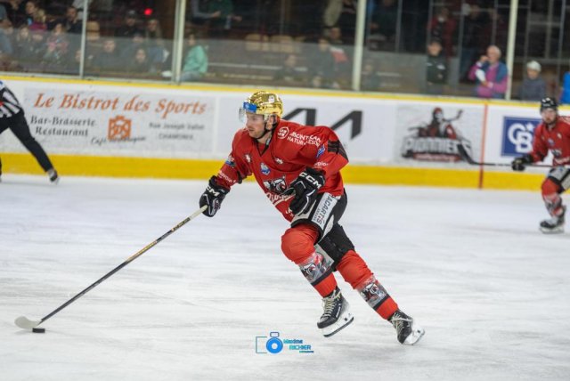 Photo hockey match Chamonix  - Amiens  le 15/09/2023