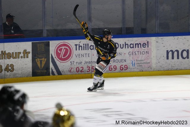 Photo hockey match Rouen - Marseille le 15/09/2023