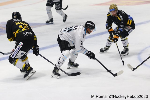 Photo hockey match Rouen - Marseille le 15/09/2023
