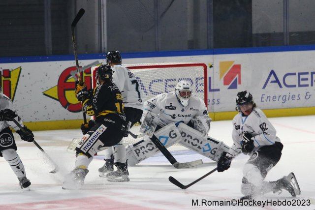 Photo hockey match Rouen - Marseille le 15/09/2023