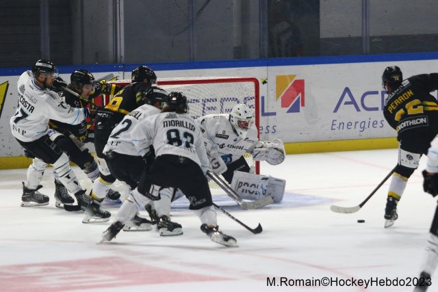Photo hockey match Rouen - Marseille le 15/09/2023