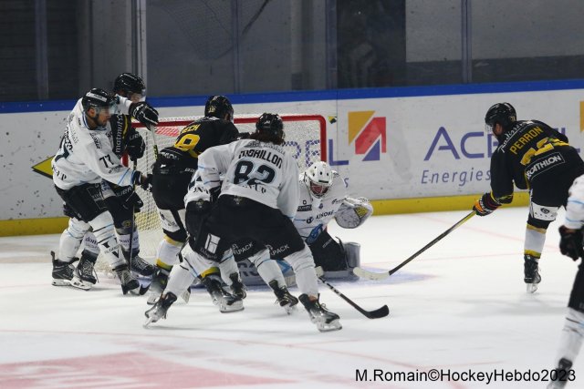 Photo hockey match Rouen - Marseille le 15/09/2023