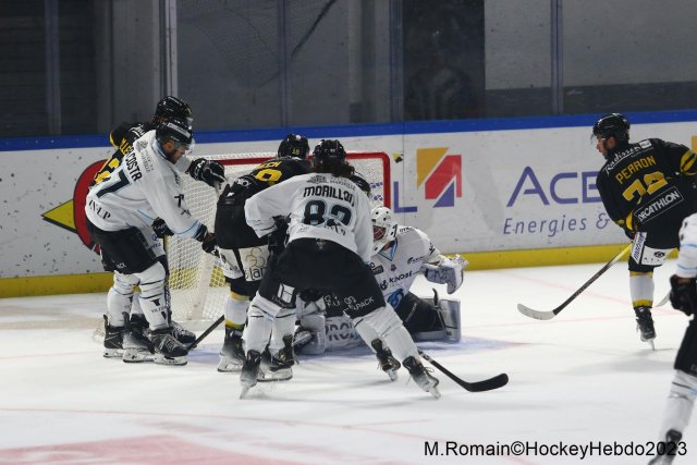 Photo hockey match Rouen - Marseille le 15/09/2023