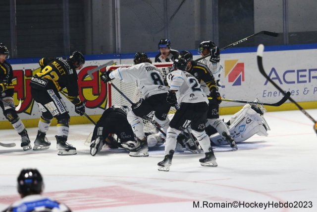 Photo hockey match Rouen - Marseille le 15/09/2023