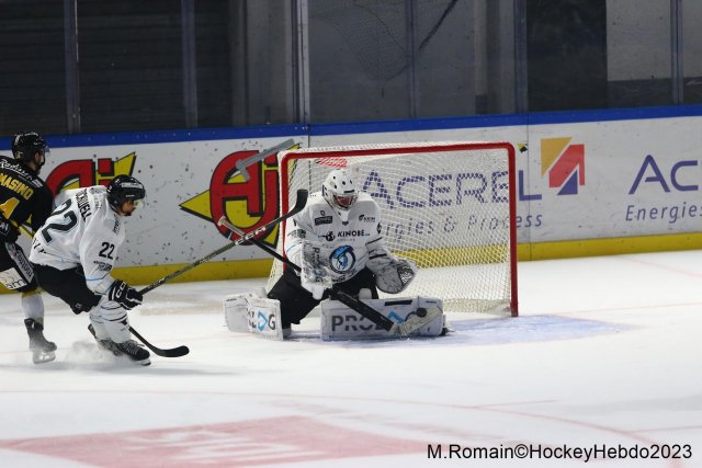 Photo hockey match Rouen - Marseille le 15/09/2023