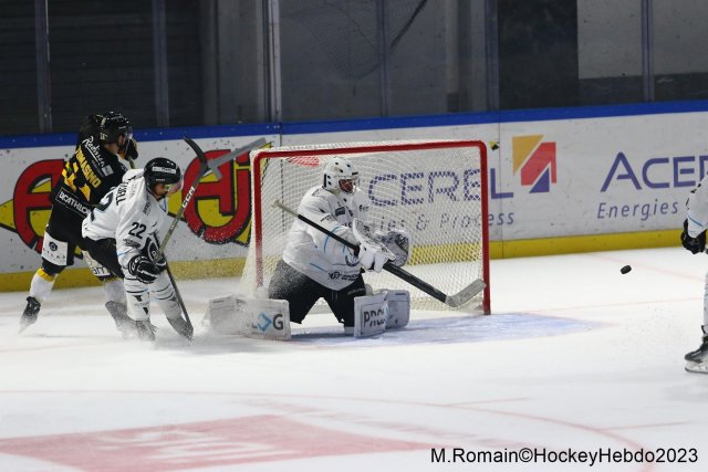 Photo hockey match Rouen - Marseille le 15/09/2023