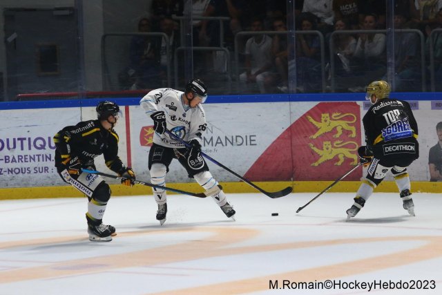 Photo hockey match Rouen - Marseille le 15/09/2023