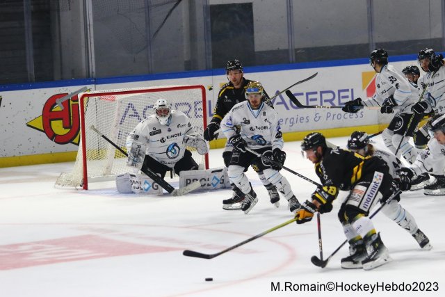 Photo hockey match Rouen - Marseille le 15/09/2023