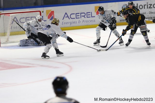Photo hockey match Rouen - Marseille le 15/09/2023
