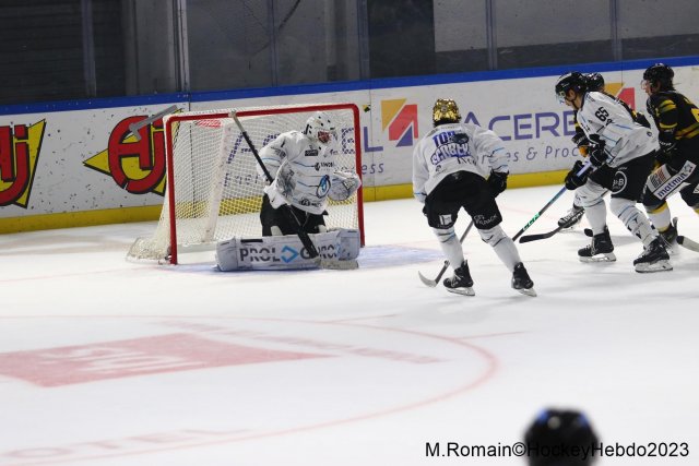 Photo hockey match Rouen - Marseille le 15/09/2023