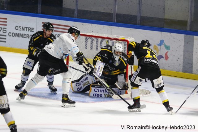 Photo hockey match Rouen - Marseille le 15/09/2023