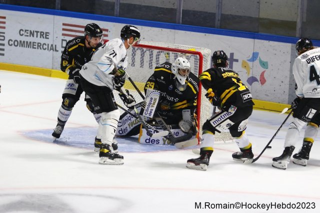 Photo hockey match Rouen - Marseille le 15/09/2023