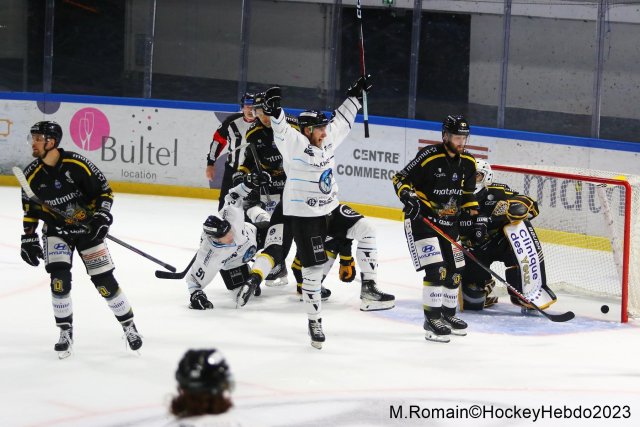 Photo hockey match Rouen - Marseille le 15/09/2023