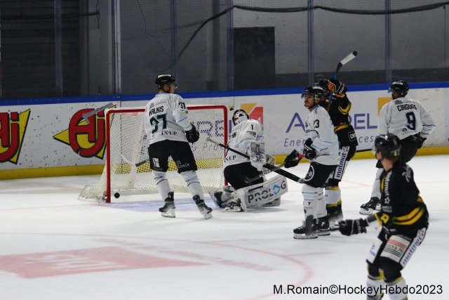 Photo hockey match Rouen - Marseille le 15/09/2023