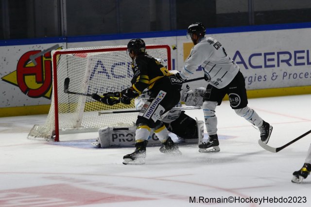 Photo hockey match Rouen - Marseille le 15/09/2023
