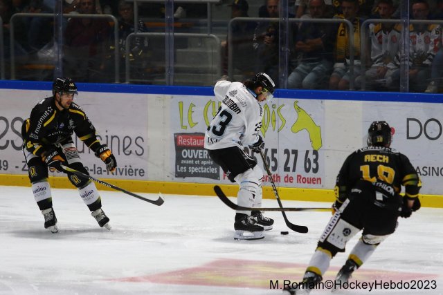 Photo hockey match Rouen - Marseille le 15/09/2023