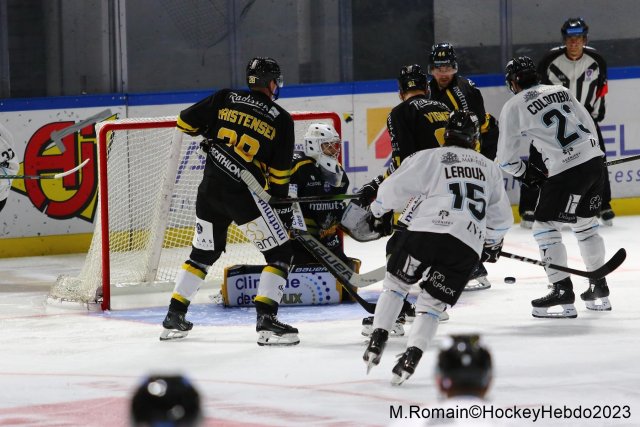 Photo hockey match Rouen - Marseille le 15/09/2023