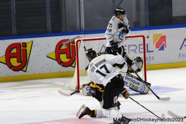Photo hockey match Rouen - Marseille le 15/09/2023