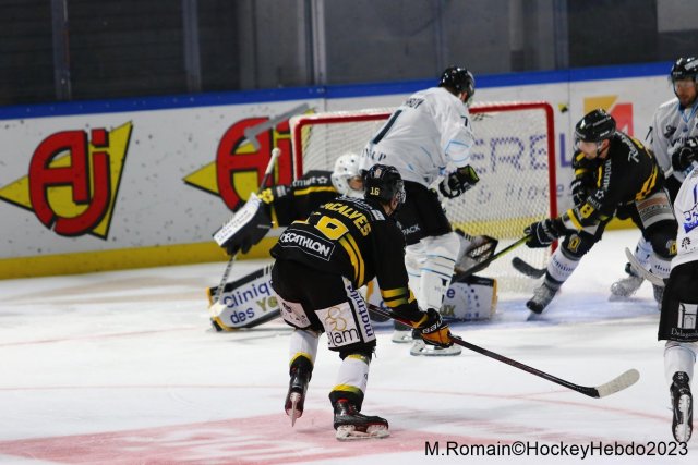 Photo hockey match Rouen - Marseille le 15/09/2023