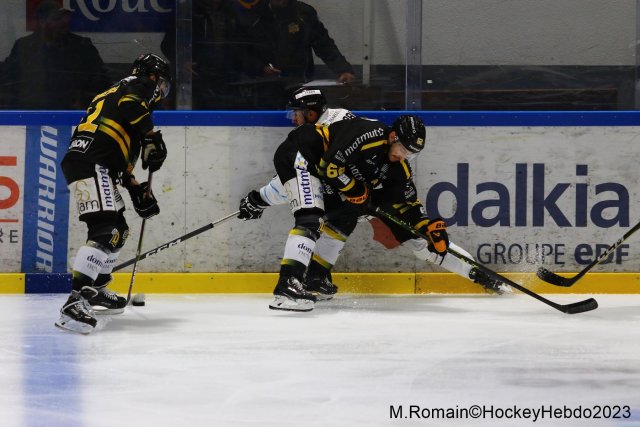 Photo hockey match Rouen - Marseille le 15/09/2023