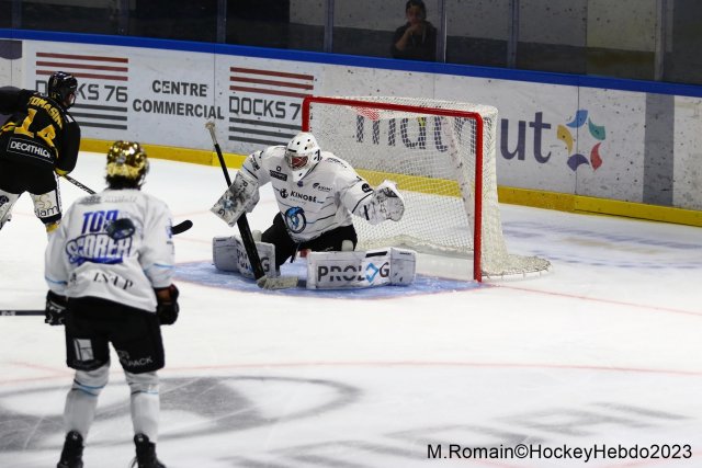 Photo hockey match Rouen - Marseille le 15/09/2023