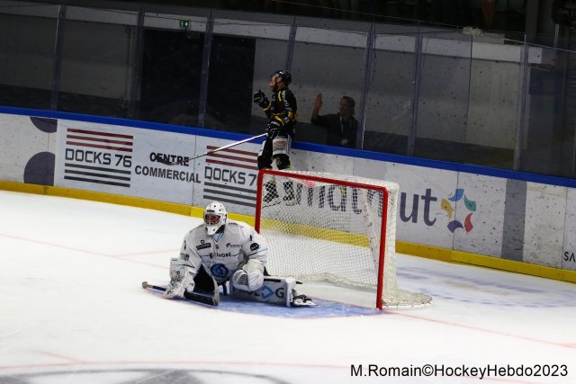 Photo hockey match Rouen - Marseille le 15/09/2023