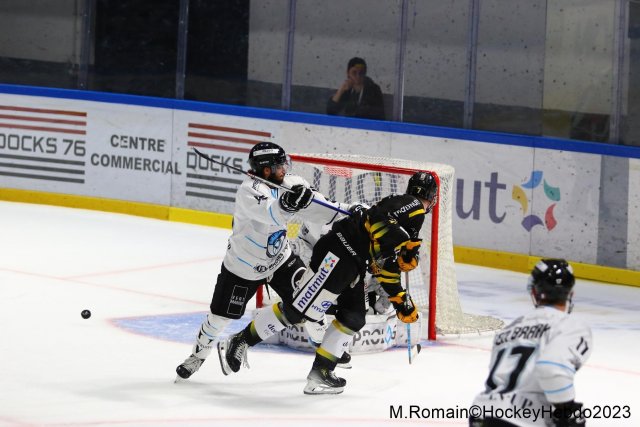 Photo hockey match Rouen - Marseille le 15/09/2023