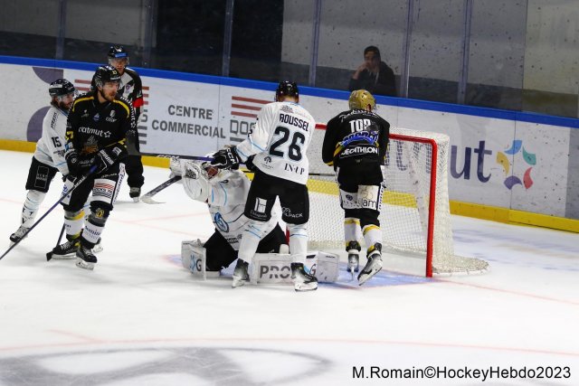 Photo hockey match Rouen - Marseille le 15/09/2023