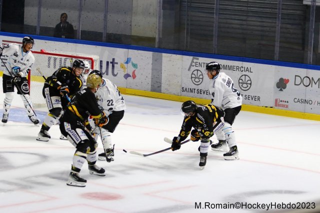 Photo hockey match Rouen - Marseille le 15/09/2023