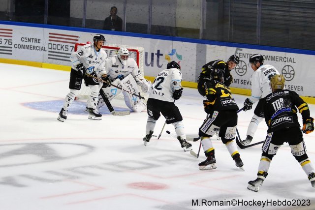 Photo hockey match Rouen - Marseille le 15/09/2023
