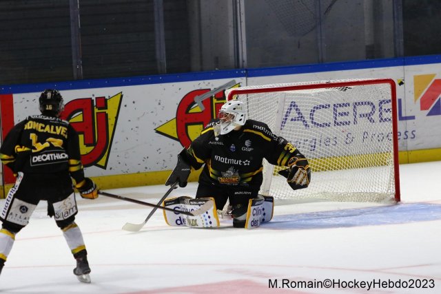 Photo hockey match Rouen - Marseille le 15/09/2023