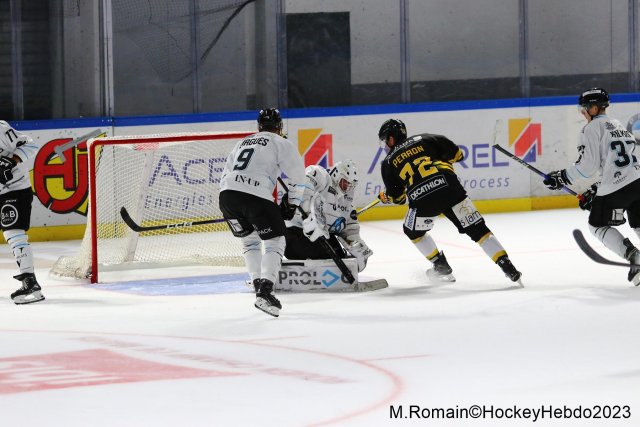 Photo hockey match Rouen - Marseille le 15/09/2023