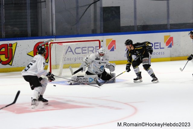 Photo hockey match Rouen - Marseille le 15/09/2023