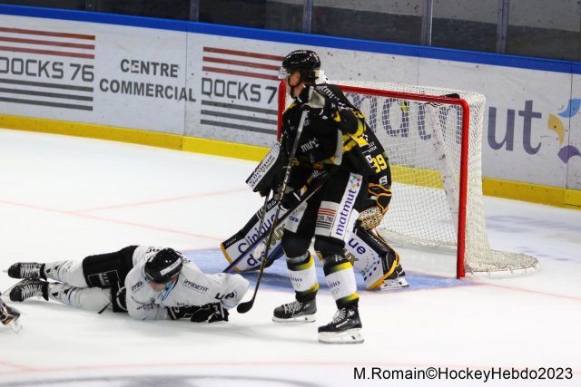 Photo hockey match Rouen - Marseille le 15/09/2023