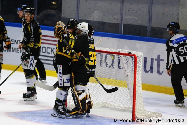 Photo hockey match Rouen - Marseille le 15/09/2023
