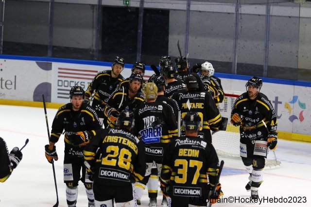 Photo hockey match Rouen - Marseille le 15/09/2023