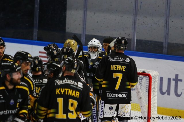 Photo hockey match Rouen - Marseille le 15/09/2023
