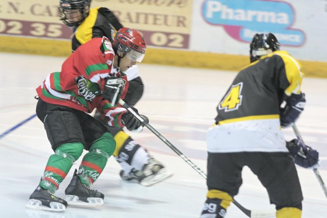 Photo hockey reportage Espoirs Elite Rouen/Mont Blanc 27/09/09