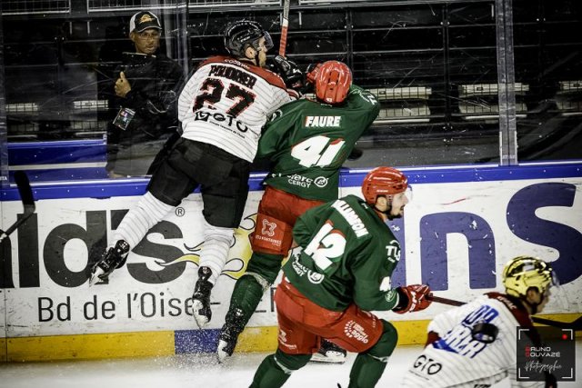 Photo hockey match Cergy-Pontoise - Bordeaux le 15/09/2023