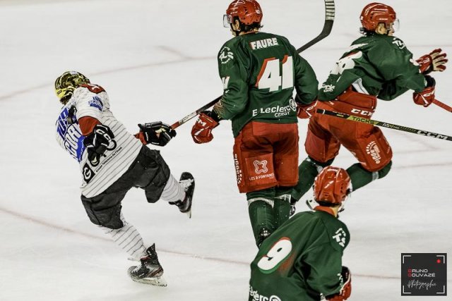 Photo hockey match Cergy-Pontoise - Bordeaux le 15/09/2023