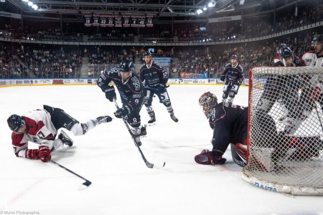 Photo hockey match Angers  - Briançon  le 15/09/2023