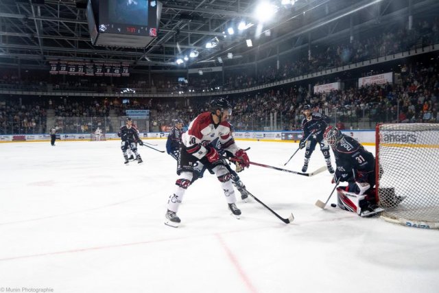 Photo hockey match Angers  - Briançon  le 15/09/2023