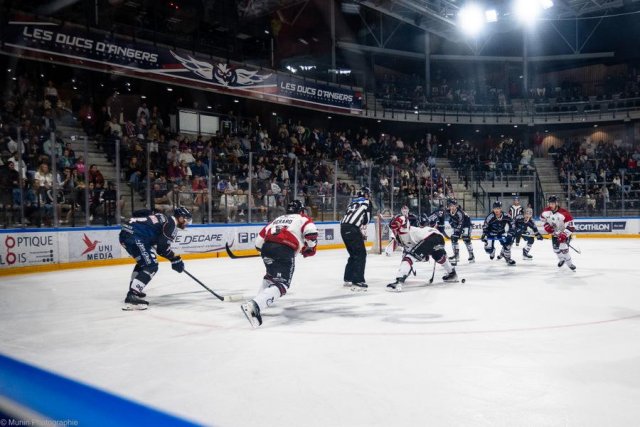 Photo hockey match Angers  - Briançon  le 15/09/2023