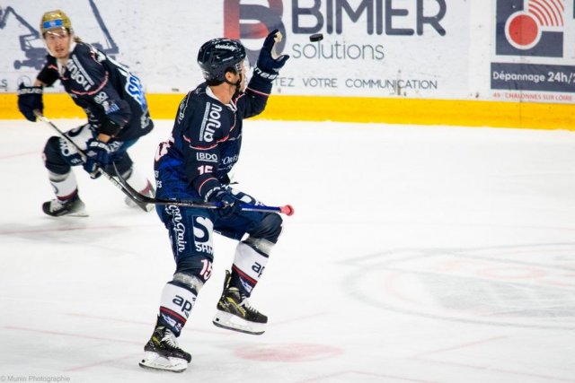 Photo hockey match Angers  - Briançon  le 15/09/2023