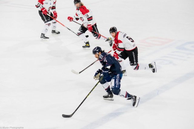 Photo hockey match Angers  - Briançon  le 15/09/2023