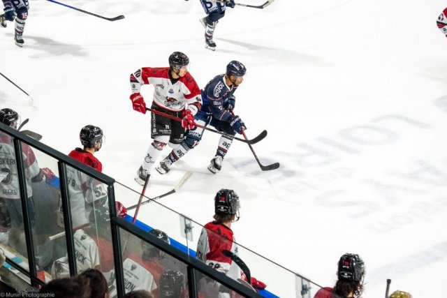Photo hockey match Angers  - Briançon  le 15/09/2023