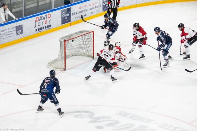 Photo hockey match Angers  - Briançon  le 15/09/2023