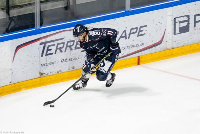 Photo hockey match Angers  - Briançon  le 15/09/2023